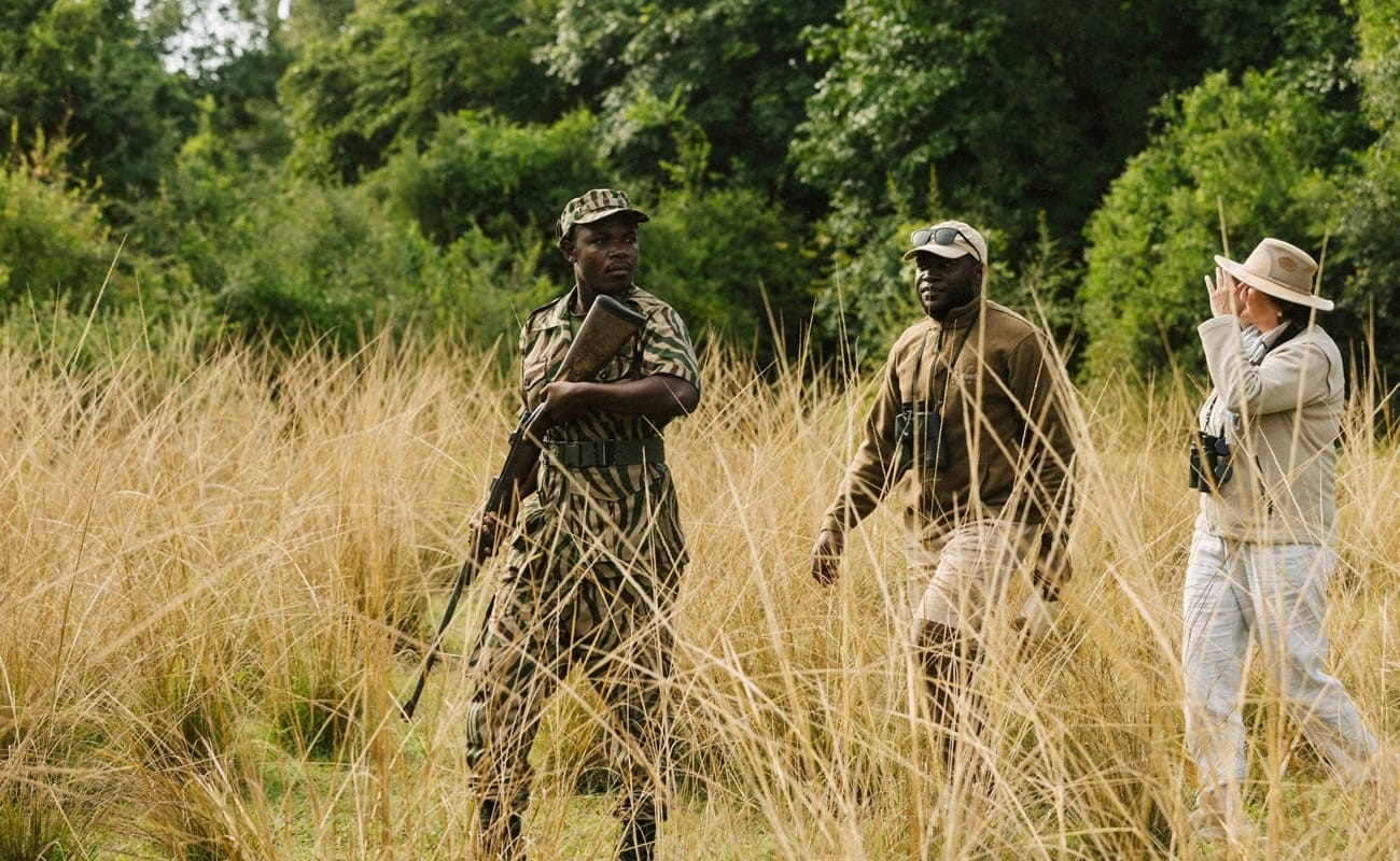 Walking Safari im Three Rivers Camp