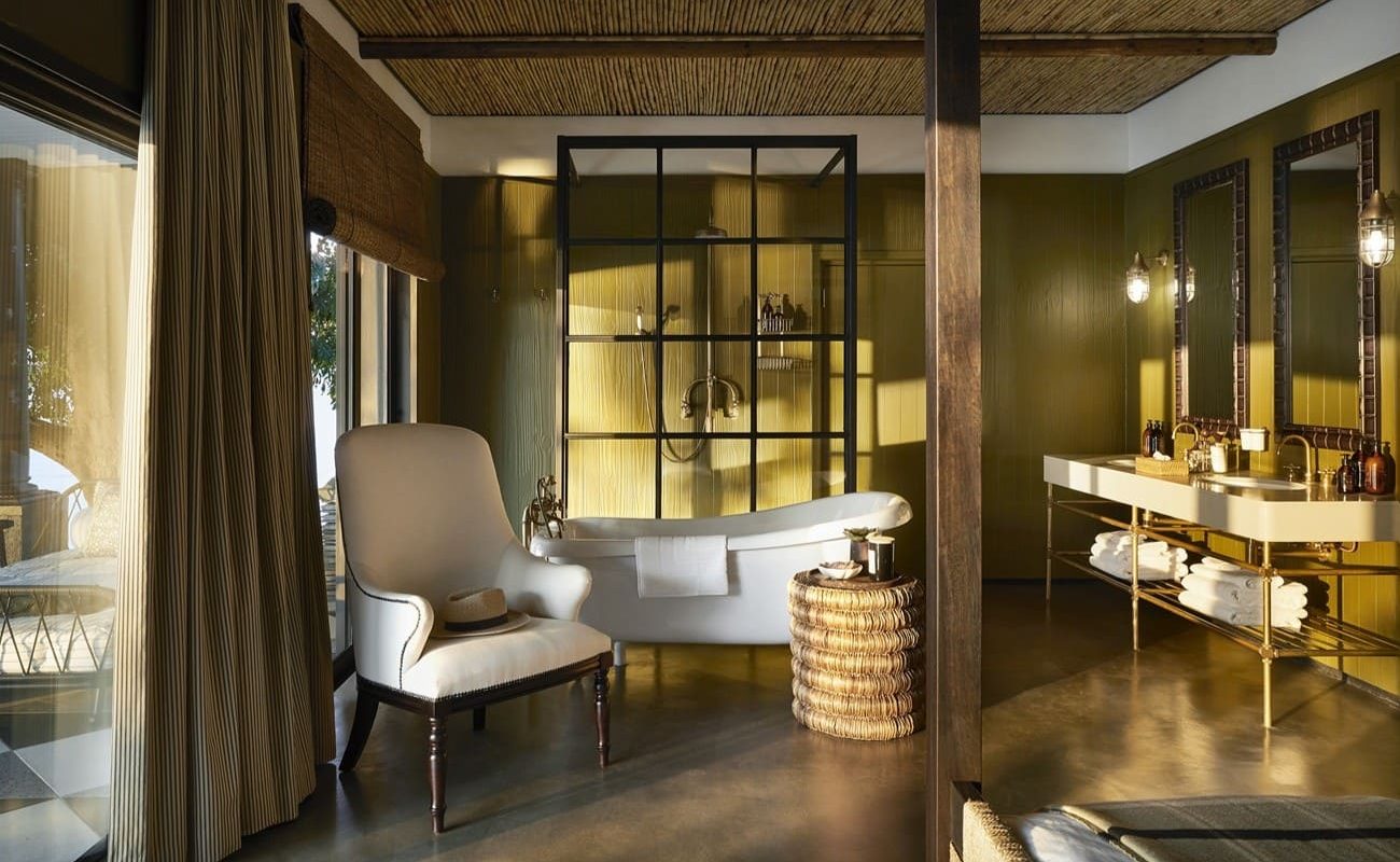 Badezimmer einer Superior Suite, Zambezi Grande