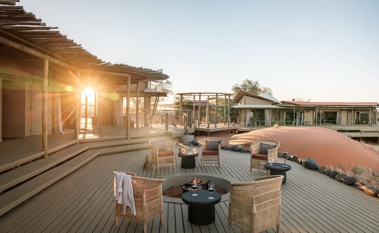 Haupthaus der Wolwedans Desert Lodge