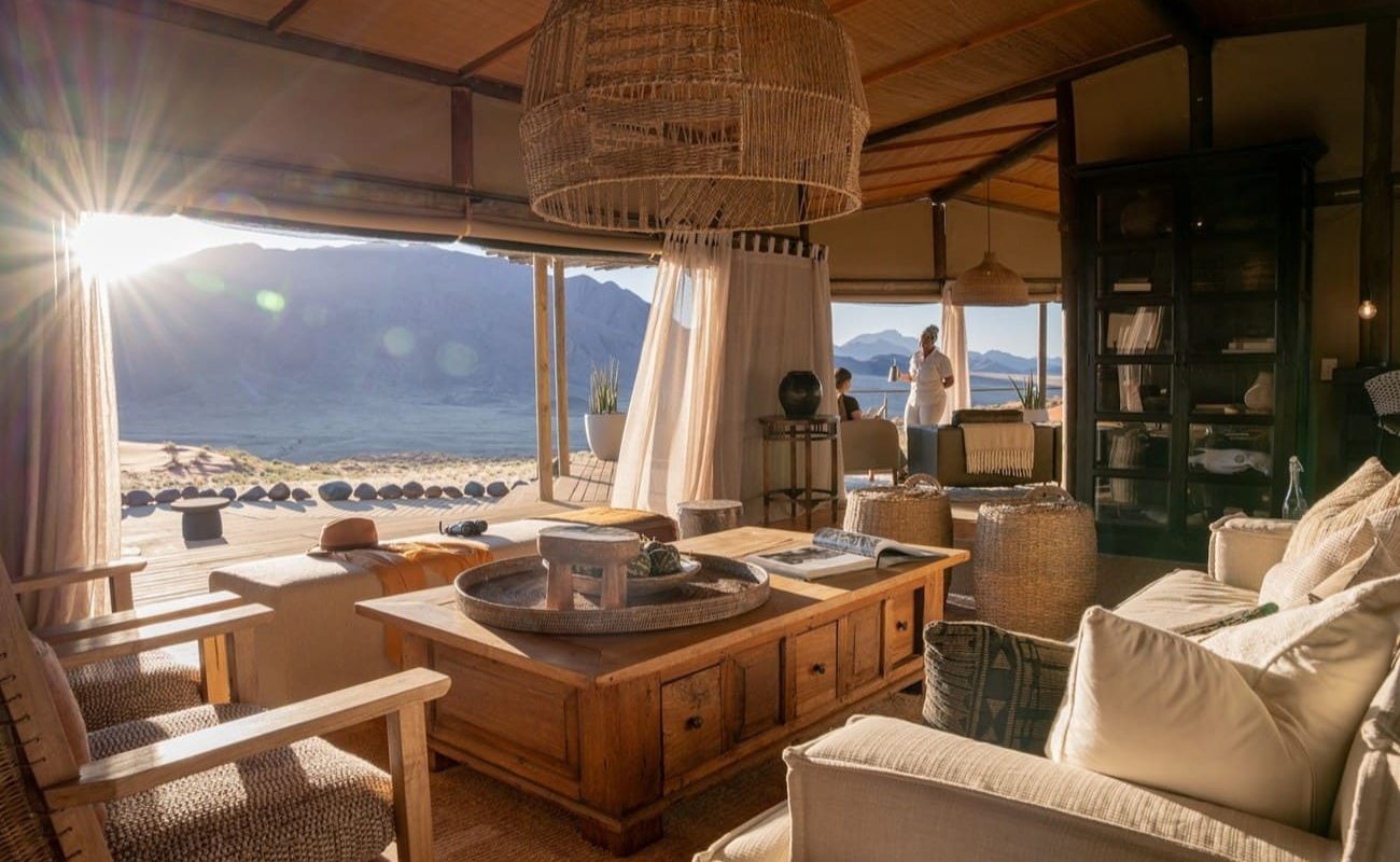 Lounge Wolwedans Desert Lodge